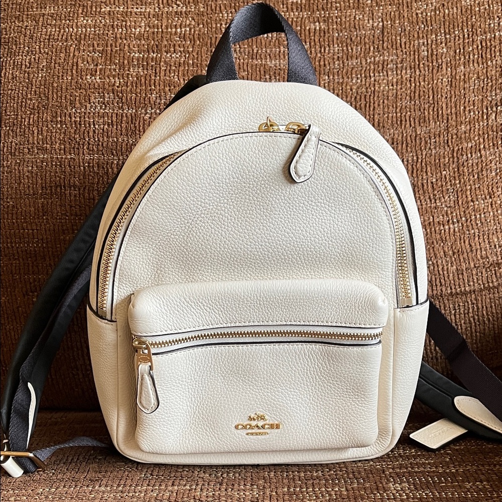 🏖️ Spring break. Coach Charlie mini backpack